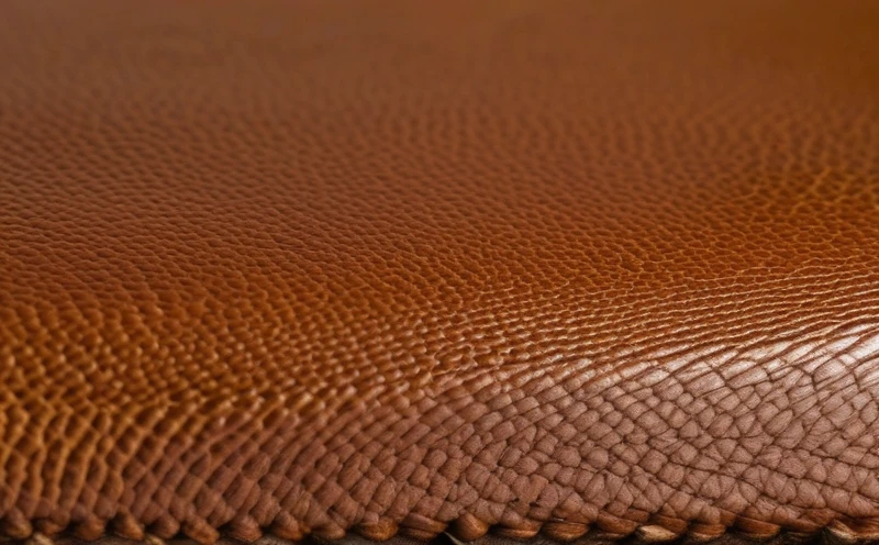 Close-up of premium top-grain aniline leather showing natural grain and subtle colour variations