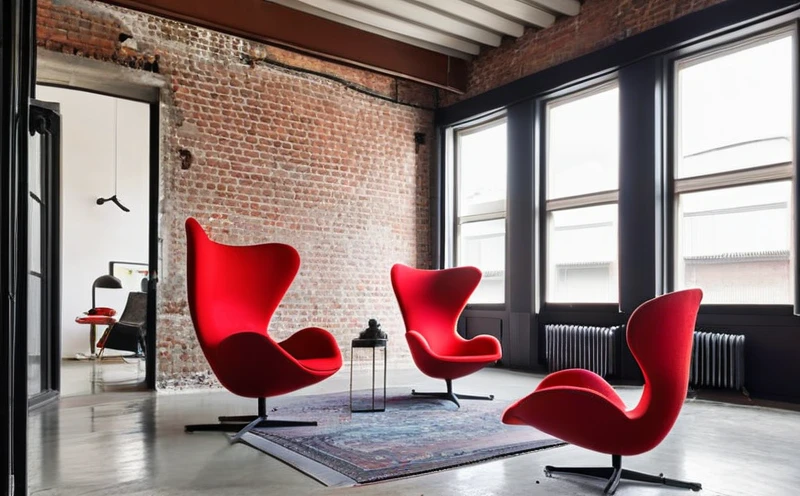 Swan Chair in a Milanese loft
