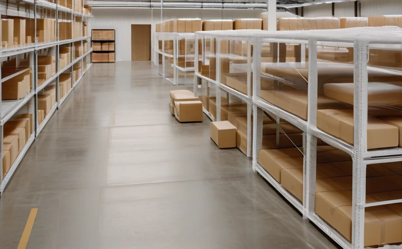 Spacious and organised European furniture warehouse in Ireland showing pallets of designer sofas and chairs ready for dispatch.